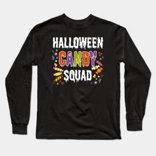 Cute Halloween Candy Squad Long Sleeve T-Shirt